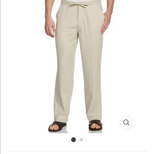 Cubavera Linen Drawstring Pants
